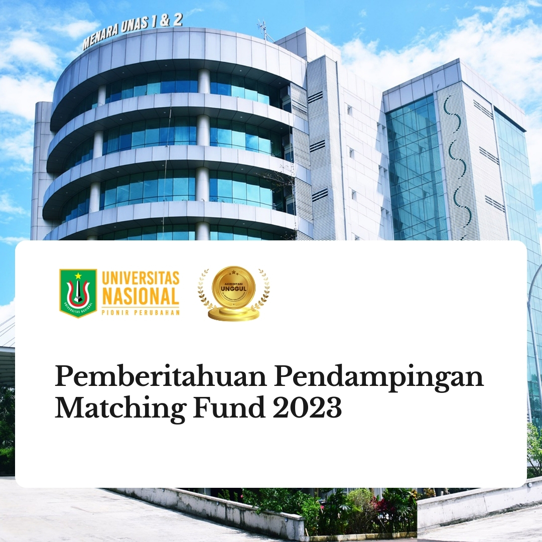 Read more about the article Pemberitahuan Pendampingan Matching Fund 2023