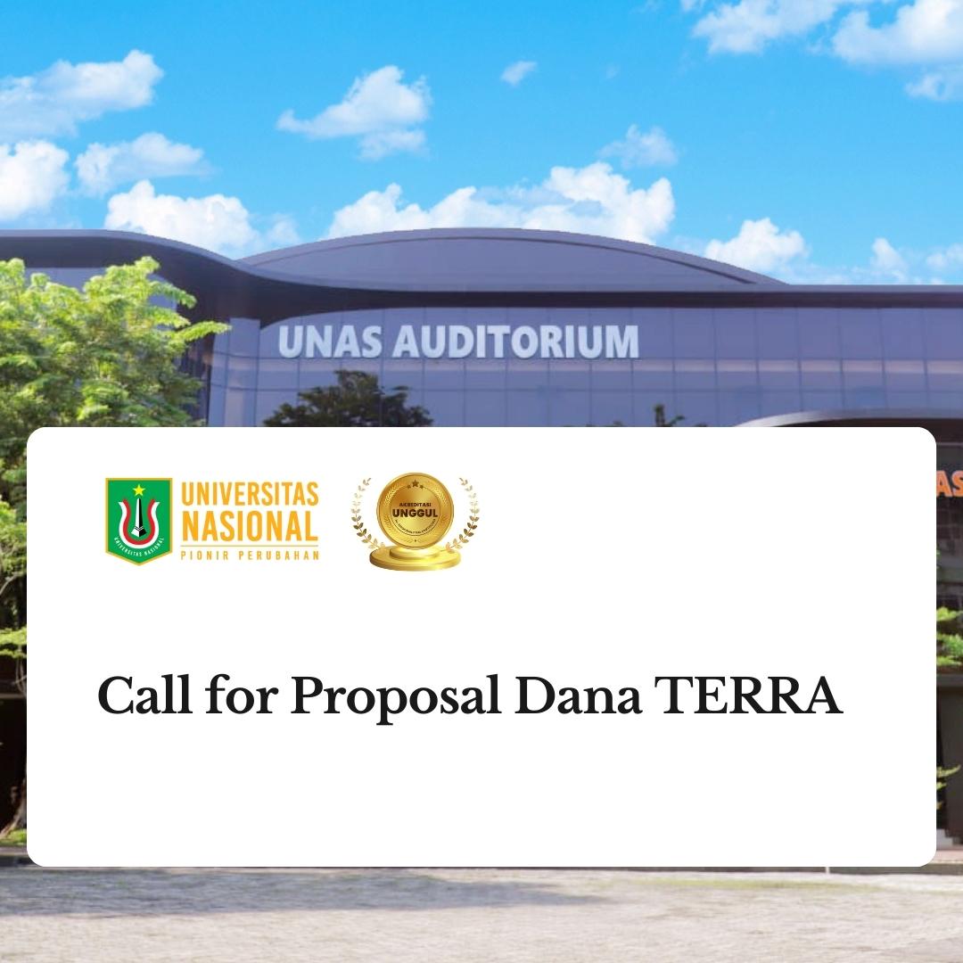 Read more about the article Call for Proposal Dana TERRA