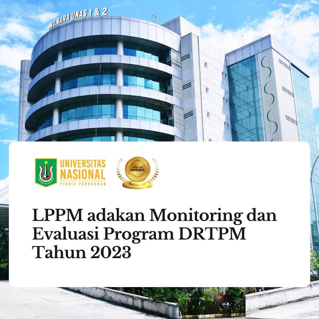 Read more about the article LPPM adakan Monitoring dan Evaluasi Program DRTPM Tahun 2023