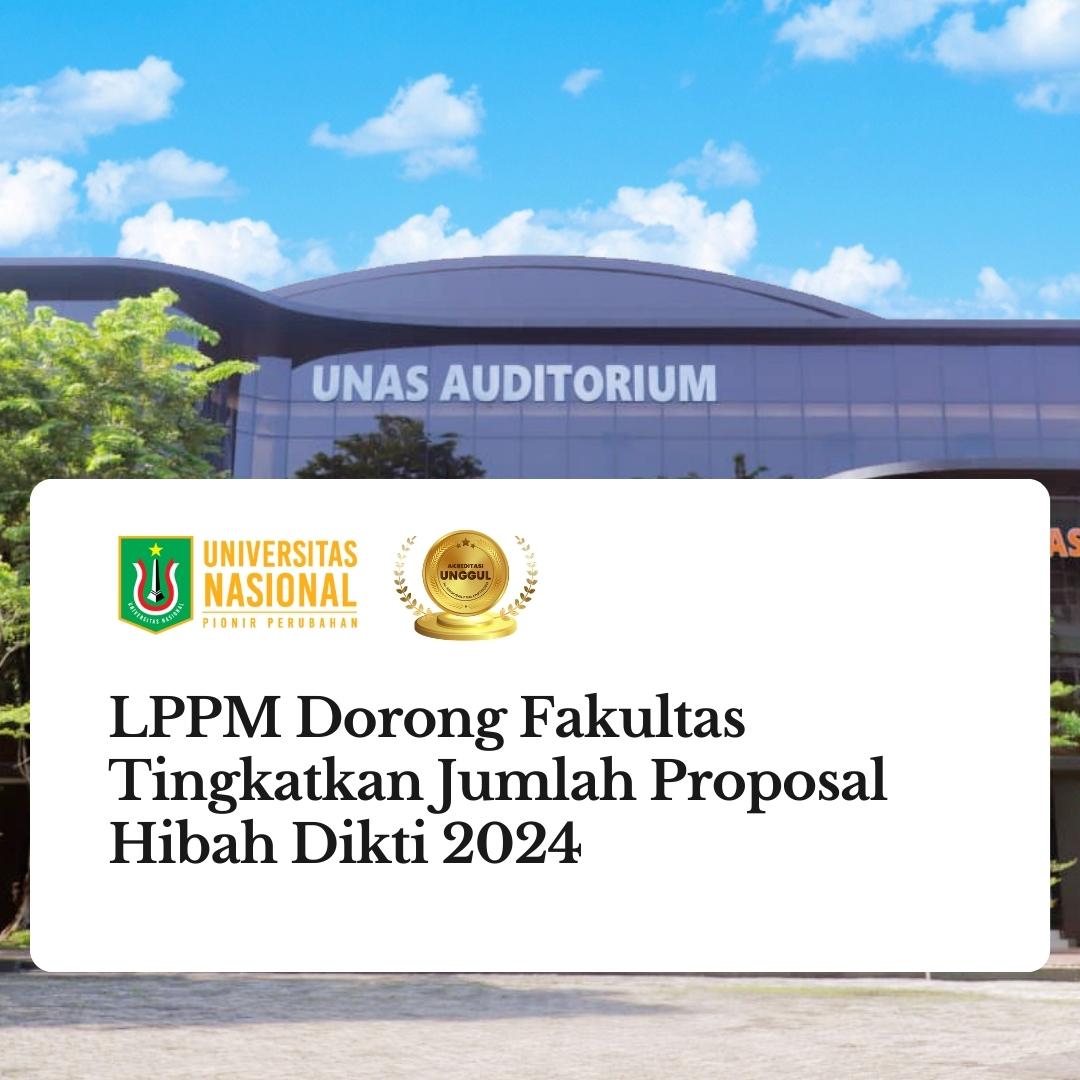 Read more about the article LPPM Dorong Fakultas Tingkatkan Jumlah Proposal Hibah Dikti 2024