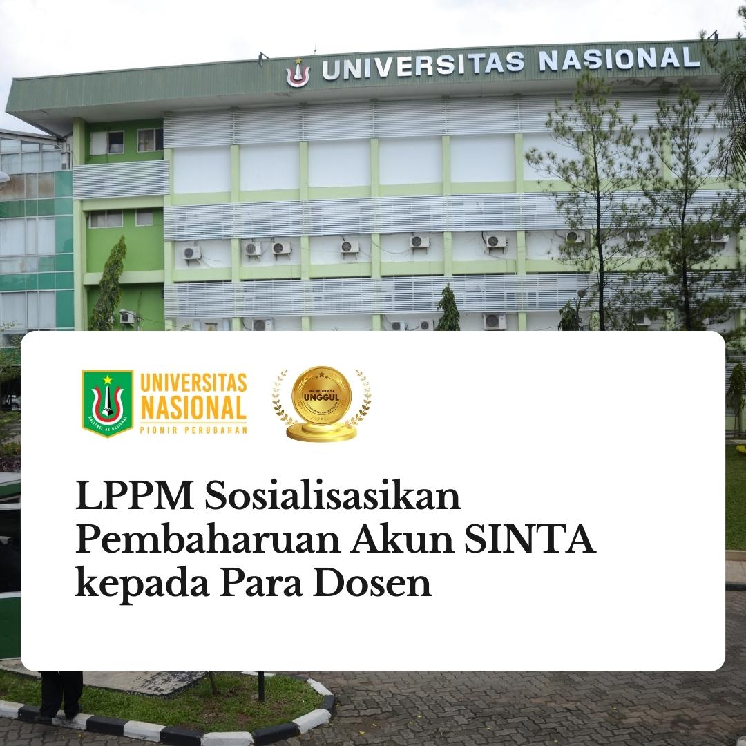 Read more about the article LPPM Sosialisasikan Pembaharuan Akun SINTA kepada Para Dosen